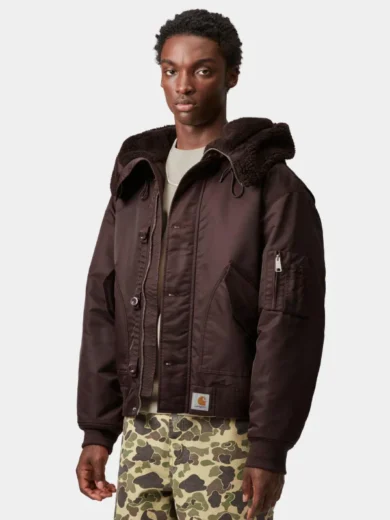 Carhartt Hooded Oltera Bomber Jacket