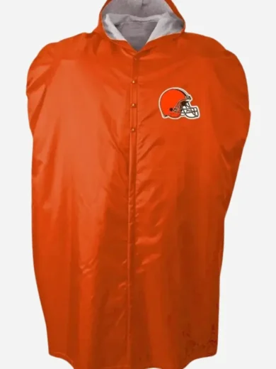 NFL Cleveland Browns Sidelines Cape Coat