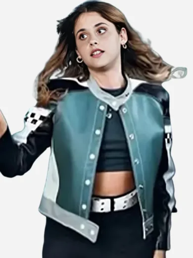 2024 Nicole Wallace Culpa Tuya Leather Jacket