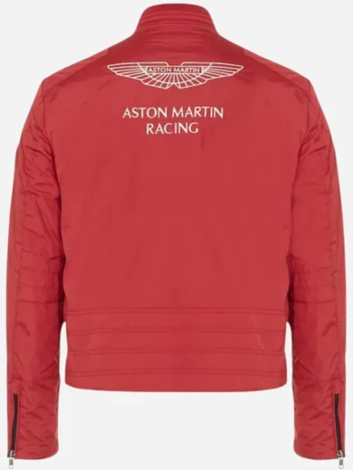 F1 Racing GB Hacket Astin Martin Red Jacket