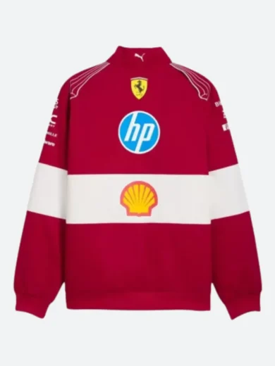 F1 2025 Team Racing Scuderia Ferrari Jacket