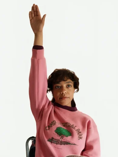 Erica Sinclair Stranger Things S05 Pink Sweatshirt