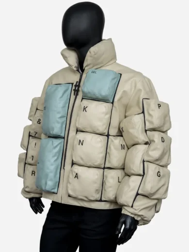 The Keyboard Quilted Puffer Jacket