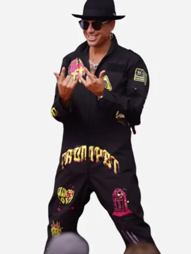 Timmy Trumpet Indy 500 Black Jumpsuit