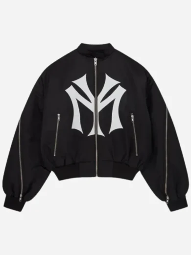 Timothée Chalamet Mowalola My City Black Jacket