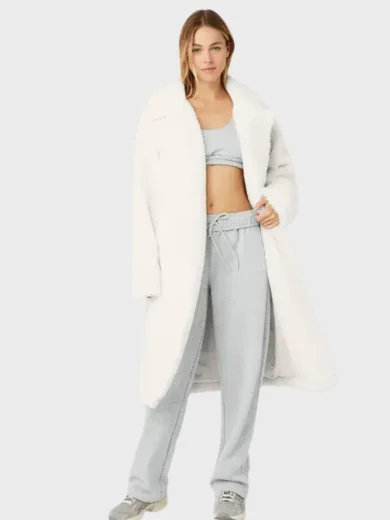 Alo Yoga oversized sherpa trench jacket