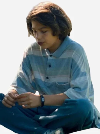 Marius De Saeger Young Hearts 2025 Blue Stripe Shirt