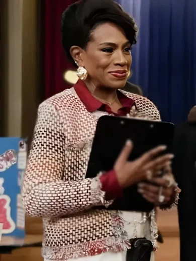 Abbott Elementary S4 Sheryl Lee Ralph Tweed Jacket