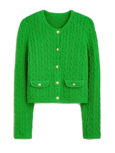 Abbott Elementary S4 Sheryl Ralph Green Cardigan