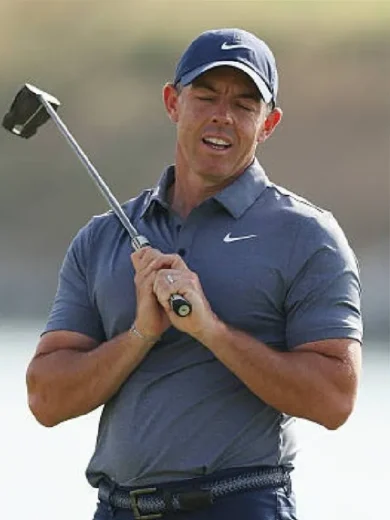 Abu Dhabi Championship 2025 Rory McIlroy Polo Shirt