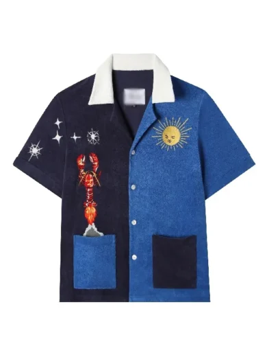 Access Daily 2023 Wyatt Russell Blue Shirt