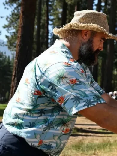 ACC 2025 Jason Kelce Palm Tree Shirt