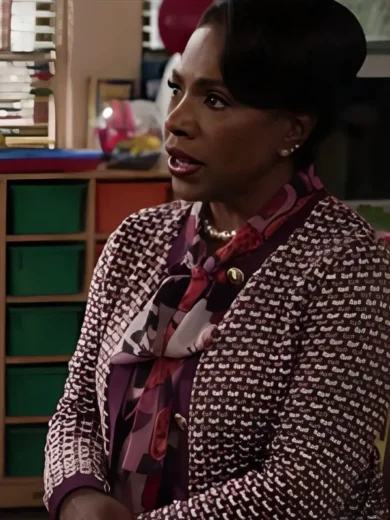 Abbott Elementary S4 Sheryl Lee Cardigan