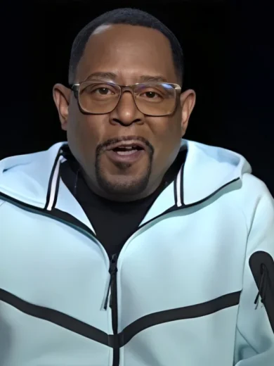 Access Daily 2025 Martin Lawrence Blue Track Jacket