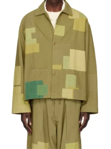 Abbott Elementary S4 Zack Fox Patchwork Shirt