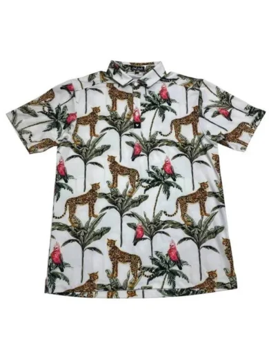 Access Hollywood 2025 Adam Sandler Cheetah Polo