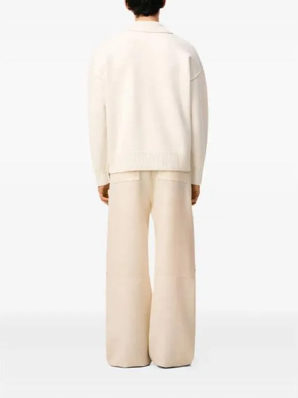 Access Daily 2025 EJ White Heart Polo Sweater