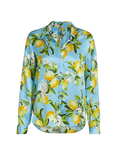 Abbott Elementary S5 Sheryl Lee Ralph Lemon Printed Shirt