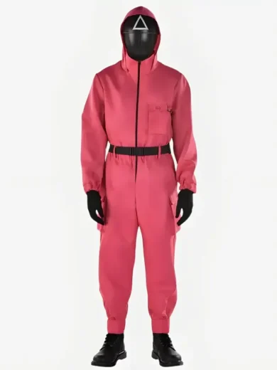 Guard Squid Game Pink Costume