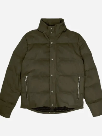 Hearts Chrome Puffer Jacket