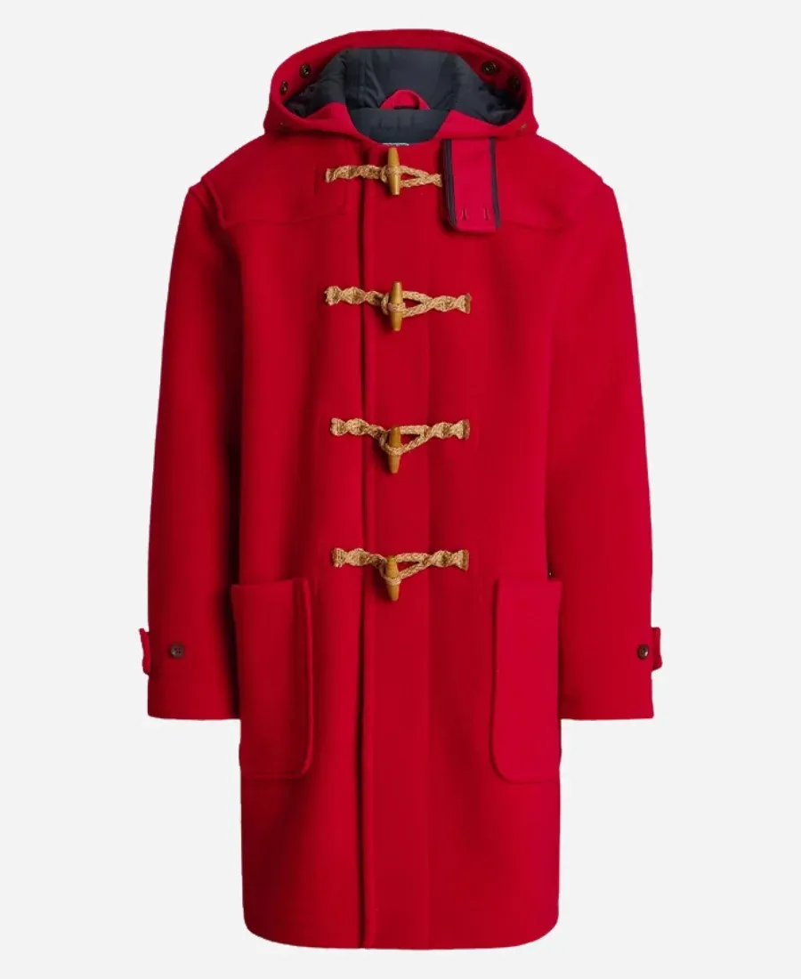 Arnold Schwarzenegger The Man With The Bag Red Coat