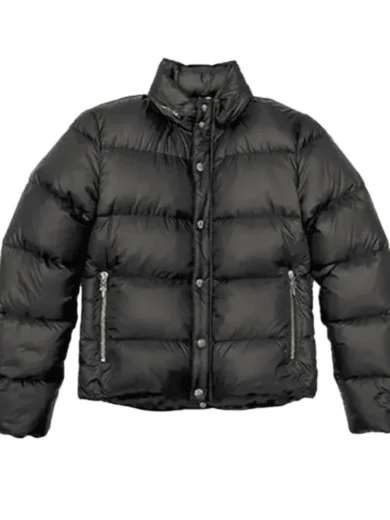 Hearts Chrome Puffer Jacket