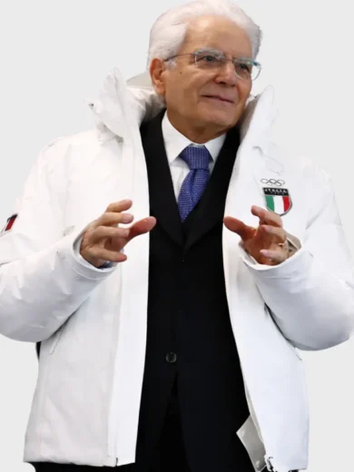 Winter Olympics Team Italy Sergio Mattarella Jacket