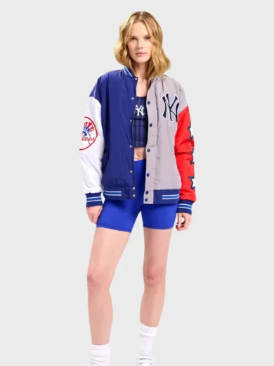 Yankees in Team Colors Bomber Jacket