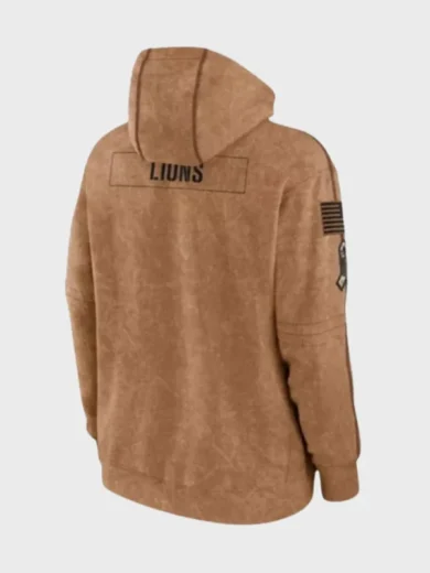 Detroit Lions Salute To Service Hoodie