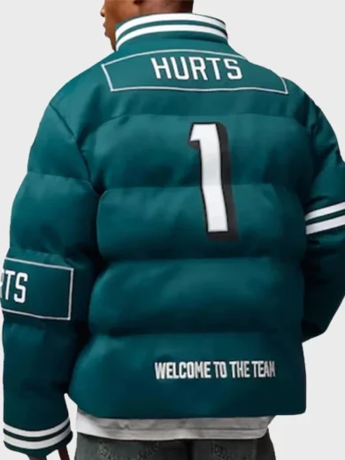 Philadelphia Eagles Jalen Hurts Puffer Jacket