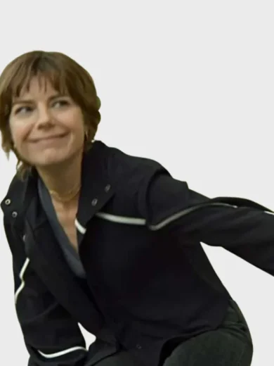 Emily Hunter The Revenge Club Black Track Jacket