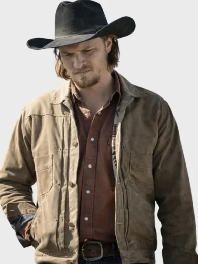 Marshals S01 Kayce Dutton Brown Jacket