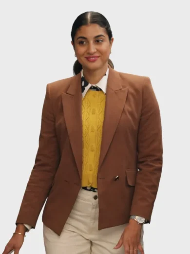 Animal Control S04 Vella Lovell Brown Blazer