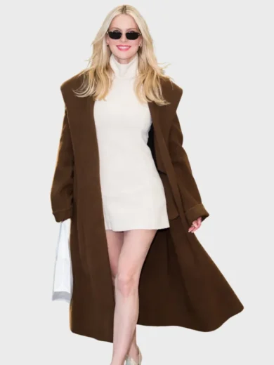 NYC Ali Larter Brown Coat