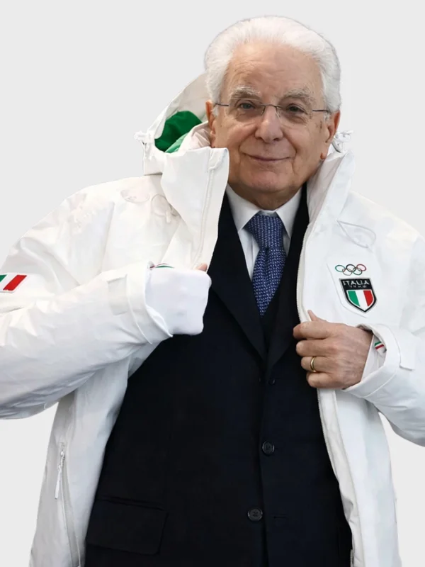 Winter Olympics Team Italy Sergio Mattarella Jacket