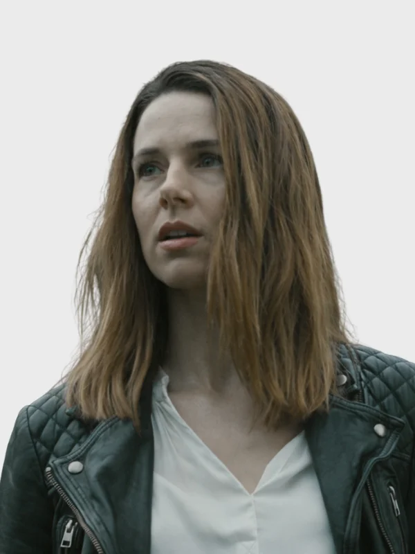 Cross S02 Kayla Craig Black Leather Jacket