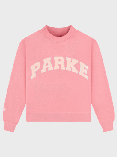 Parke Mockneck Pink Aid Sweatshirt