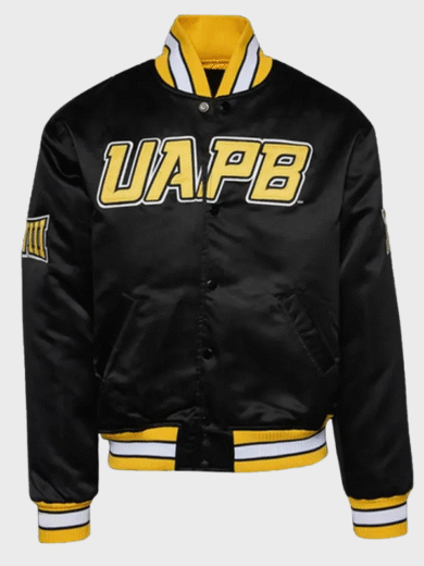 Golden Lions Satin Jacket