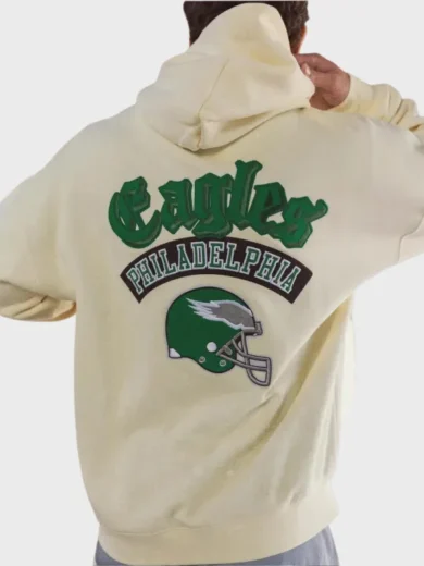 Philadelphia Eagles Cream Hoodie