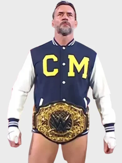 CM Punk Steiner Bros Varsity Jacket