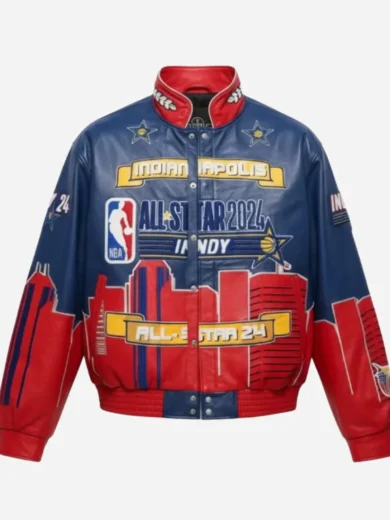 NBA All Star Karl-Anthony Towns Leather Jacket