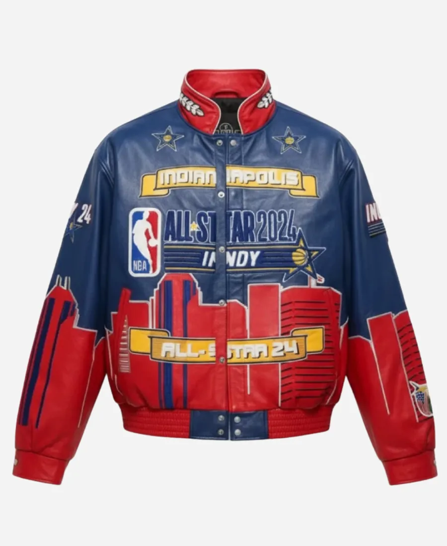 NBA All Star Karl-Anthony Towns Leather Jacket