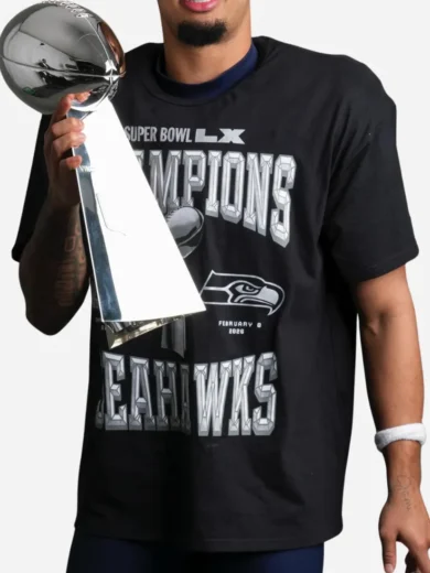 Seahawks Super Bowl LX Champions T-Shirt