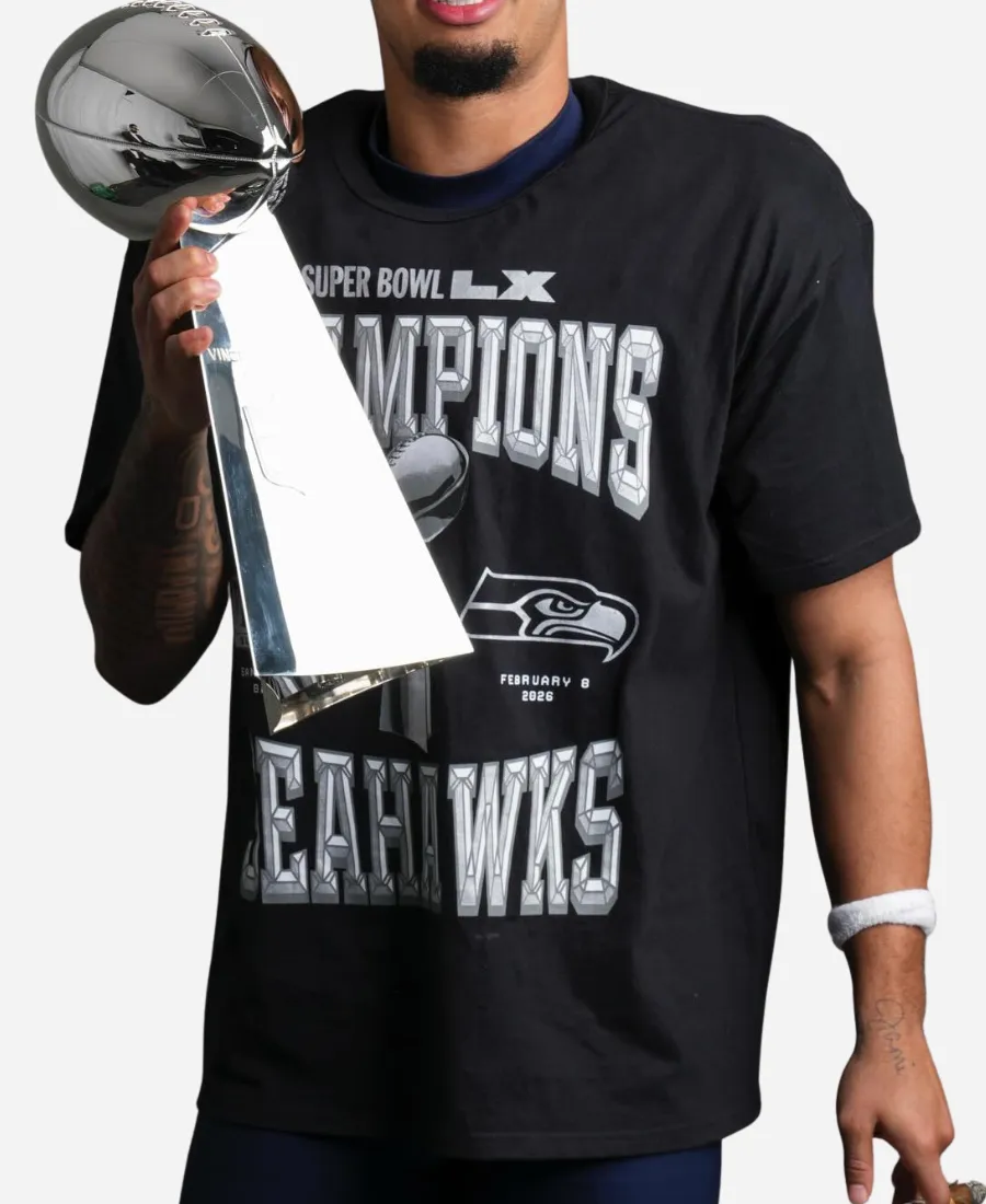 Seahawks Super Bowl LX Champions T-Shirt