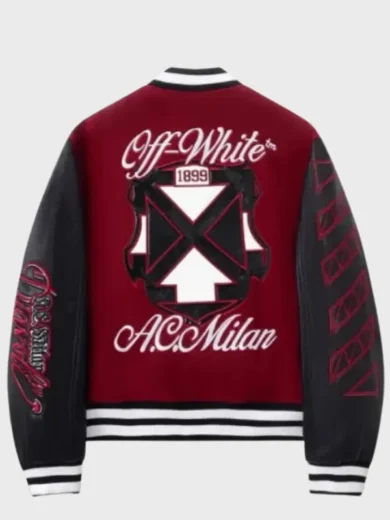 Ruben Loftus-Cheek Varsity AC Milan Off-White Jacket