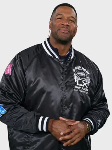 Good Morning America Michael Strahan Varsity Jacket