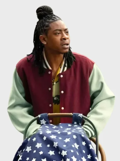 The Burbs RJ Cyler Green Jacket
