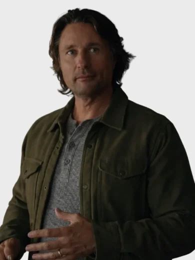 Virgin River S07 TV Series Martin Henderson Green Jacket