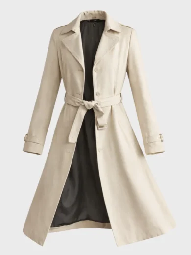 Ponies Emilia Clarke White Coat