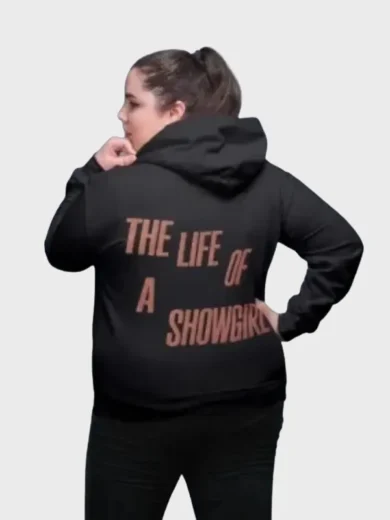 Taylor Swift The Fate of Ophelia Heart Black Hoodie